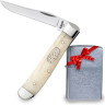 Нож перочинный ZIPPO SMOOTH NATURAL BONE MINI TRAPPER + ЗАЖИГАЛКА 50559_207